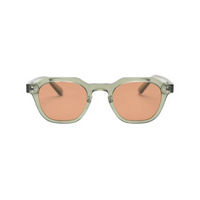 Green with Orange Lenses