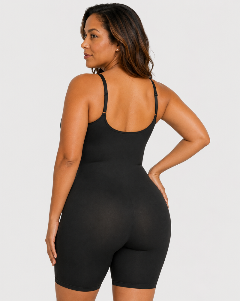 Shapewear for Women Tummy Control Bodysuit Zip-Up