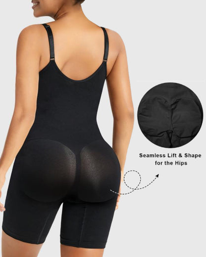 Shapewear for Women Tummy Control Bodysuit Zip-Up