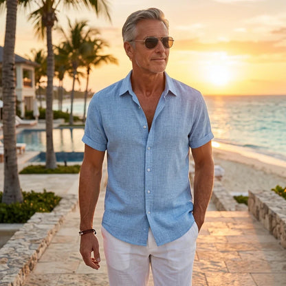 The Seaside Linen Shirt