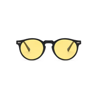 Black with Yellow Lenses