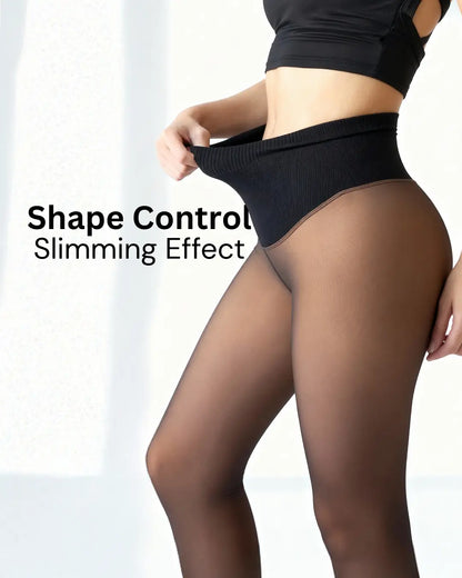 Translucent Fleece Lined Tights