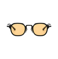 Black with Yellow Lenses