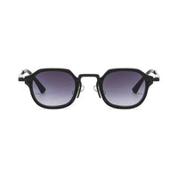 Black with Purple Lenses