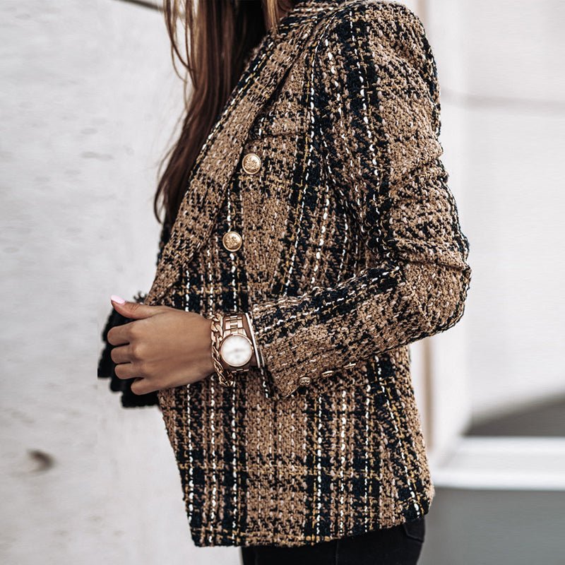Hailey Classic Check Blazer