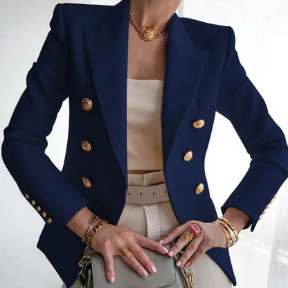 Isabelle Vintage Double-Breasted Blazer