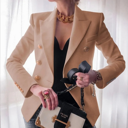 Isabelle Vintage Double-Breasted Blazer