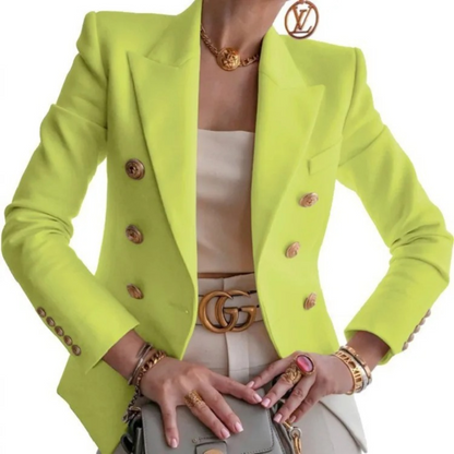 Isabelle Vintage Double-Breasted Blazer