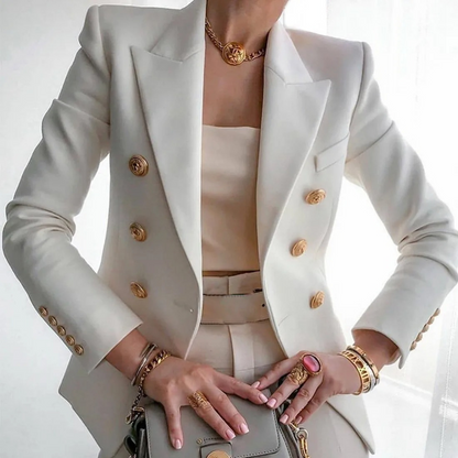 Isabelle Vintage Double-Breasted Blazer
