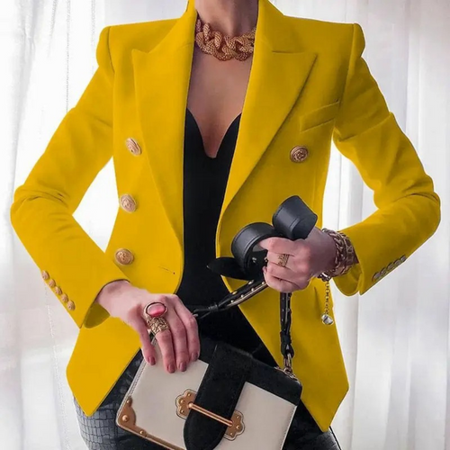 Isabelle Vintage Double-Breasted Blazer