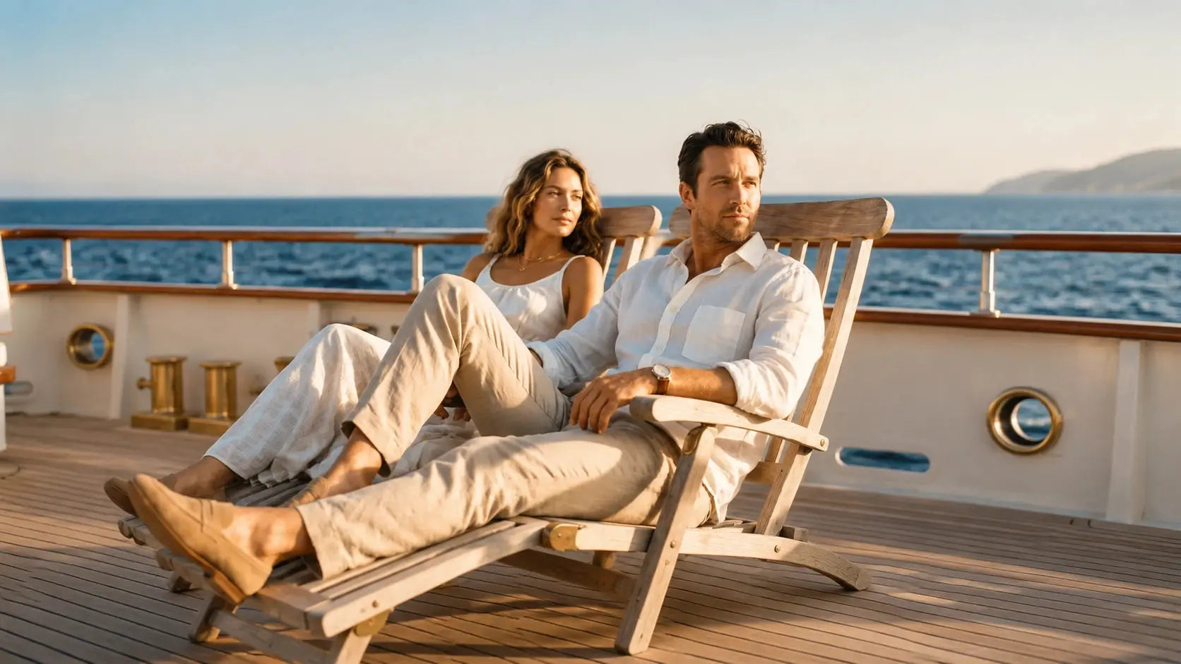Klorazzo summer collection on a yacht
