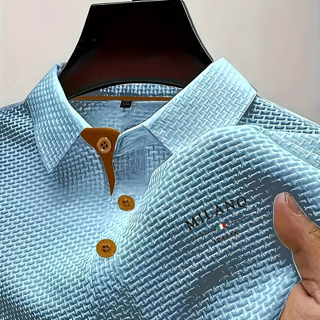 Blue Milano Polo Shirt
